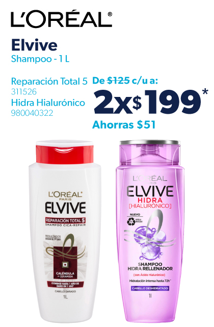 Shampoo Elvive