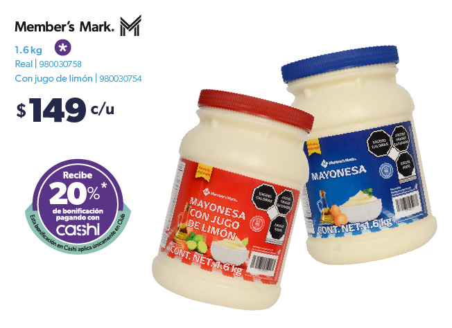 Mayonesa real o con jugo de limon