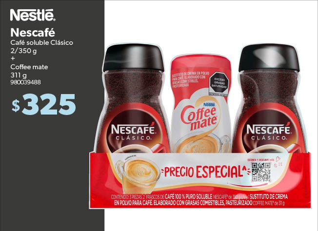 Cafe soluble clasico