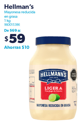 Mayonesa reducida en grasas