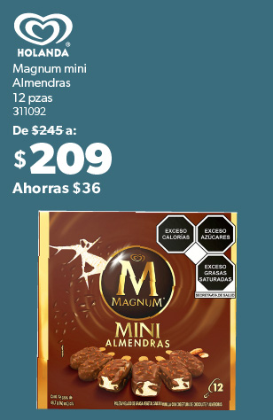 Paleta mini de almendra
