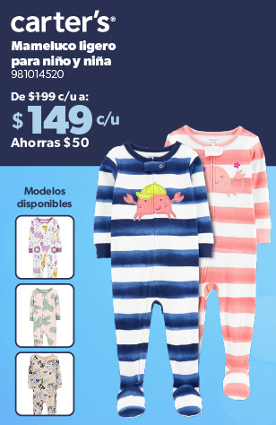 Mameluco para nino y nina