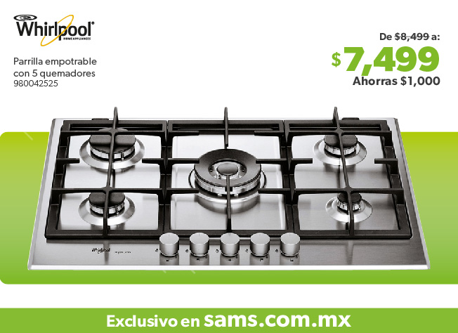 Parrilla empotrable