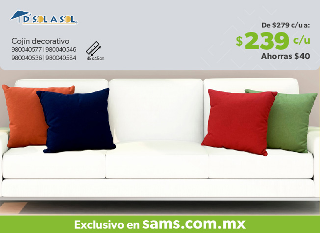 Cojin decorativo