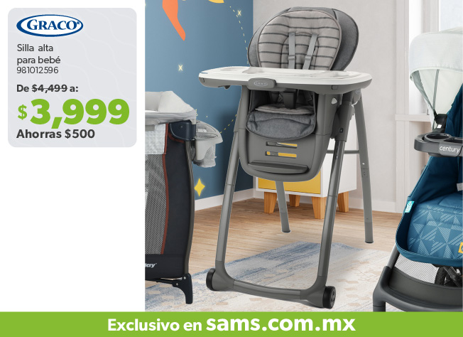 Silla alta para bebe