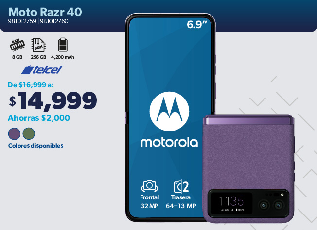 Smartphone Moto Razr 40