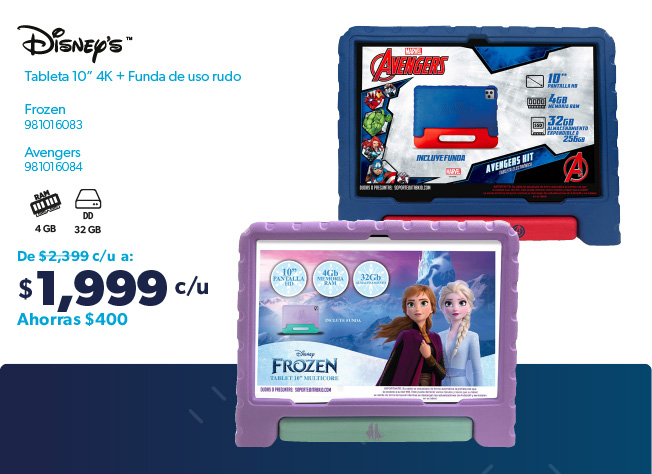 Tableta 4K y funda usdo rudo
