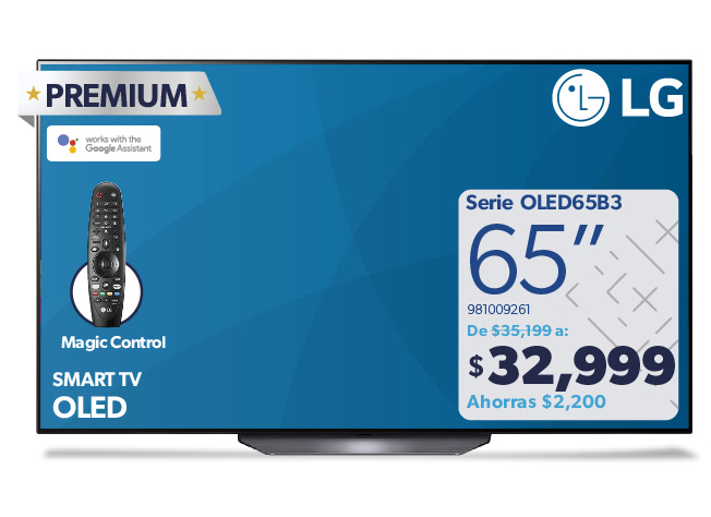 Smart TV OLED 65 pulgadas