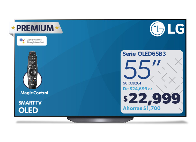Smart TV OLED 55 pulgadas