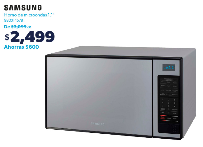 Horno de microondas