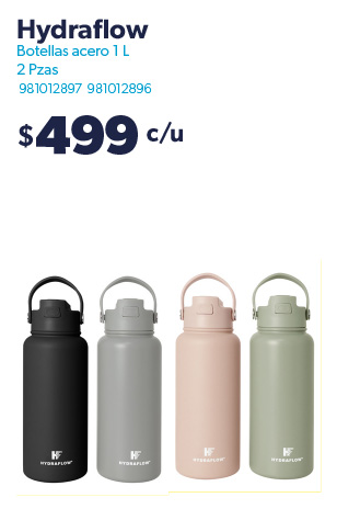Botellas de acero