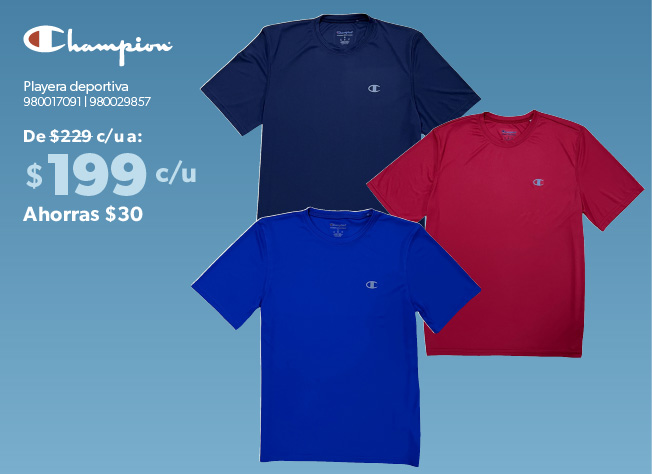 Playera deportiva 