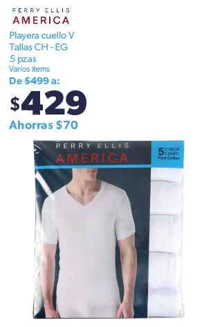 Playera cuello V