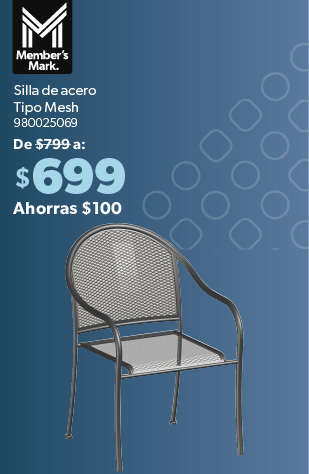 Silla de acero