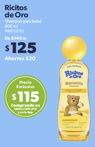 Shampoo para bebe