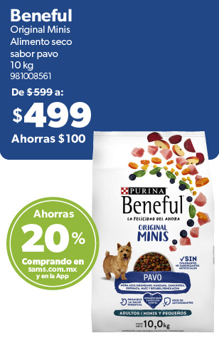 Alimento seco sabor pavo