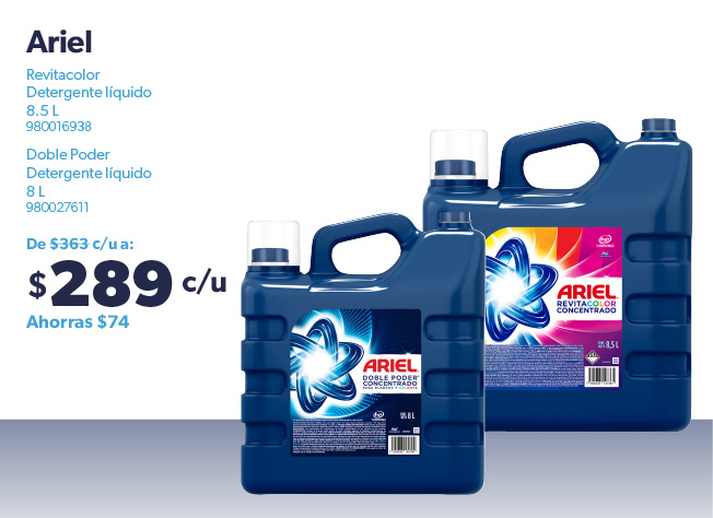 Detergente liquido revitacolor