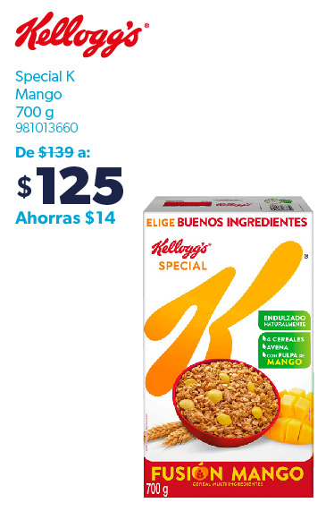 Special K mango