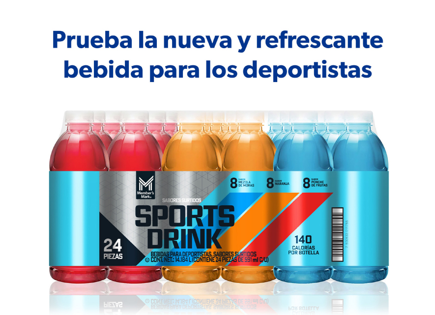 Prueba la nueva y refrescante bebida para deportistas