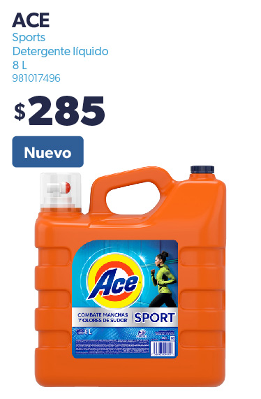 Detergente liquido Sport