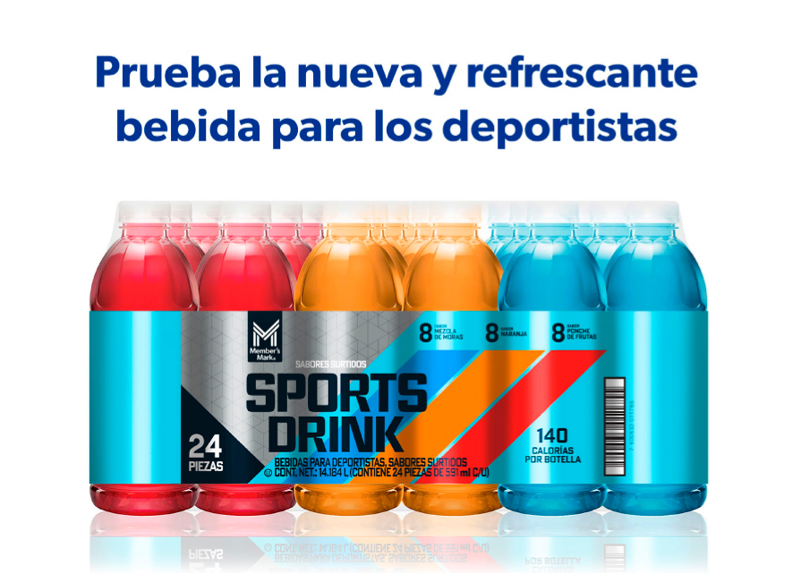 Prueba la nueva y refrescante bebida para deportistas