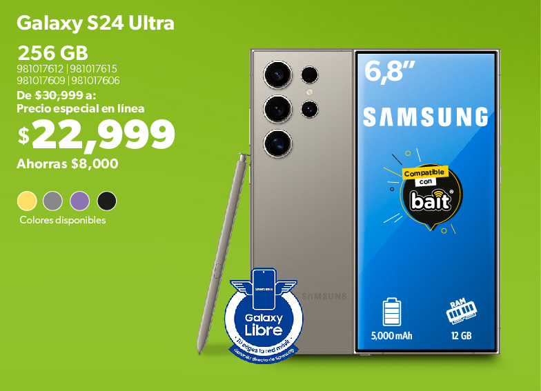 Smartphone Galaxy S24 Ultra 256 GB