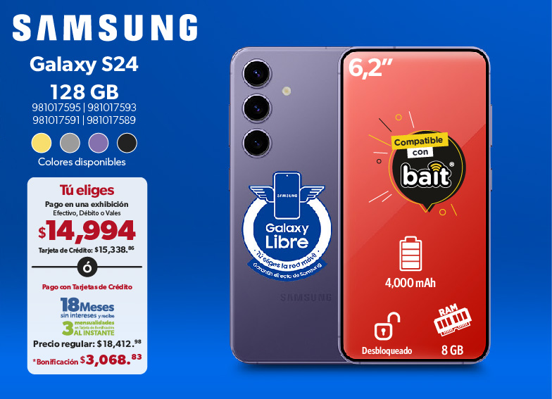 Smartphone Galaxy S24 128 GB