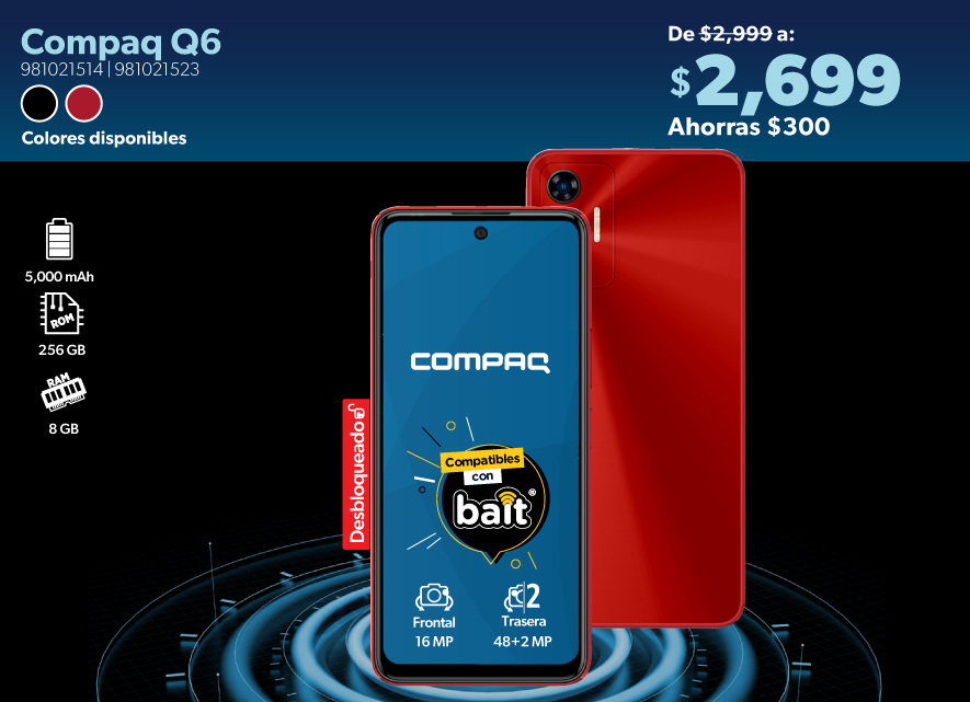 Smarphone Compaq Q6
