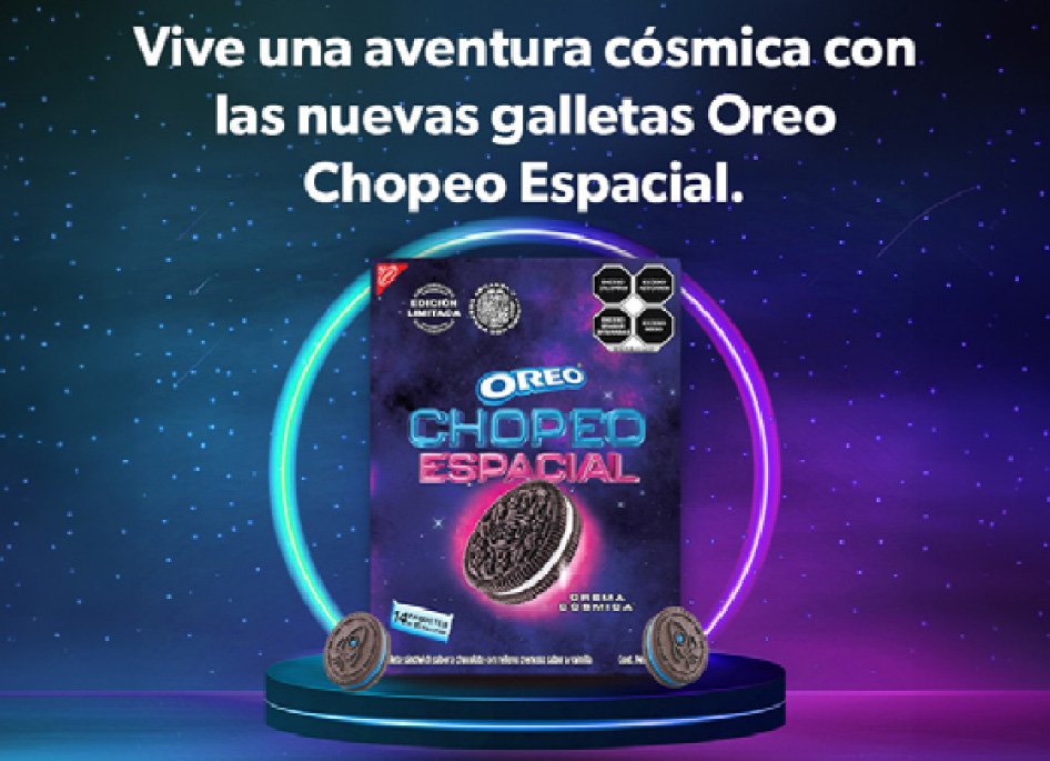 Vive una aventura cosmica con las nuevas galletas Oreo Chopeo Espacial