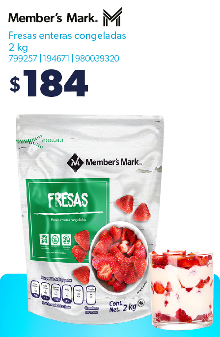 Fresas congeladas