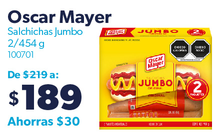 Salchicas jumbo