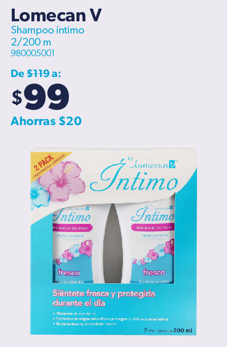 Shampoo intimo