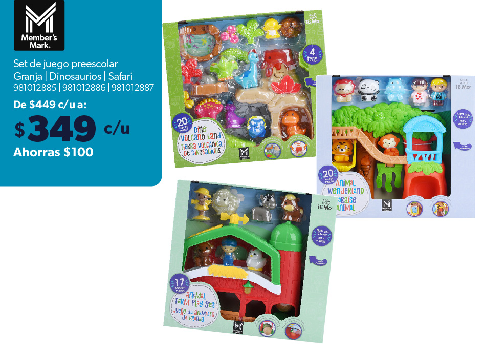 Set de juegos preescolar