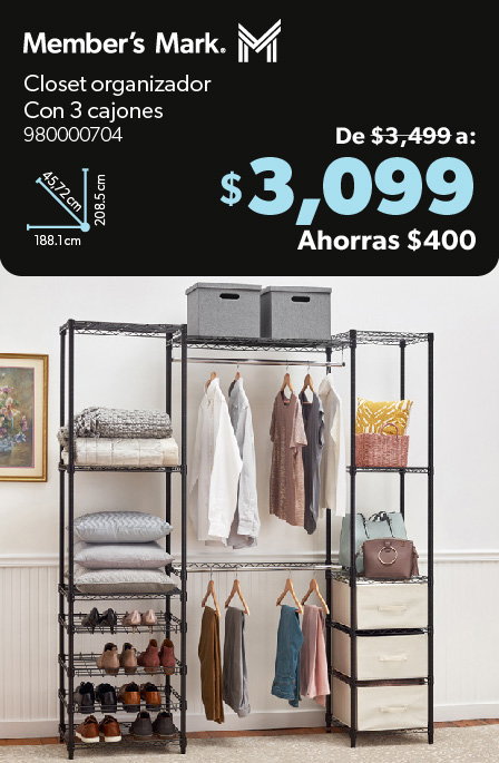 Closet organizador