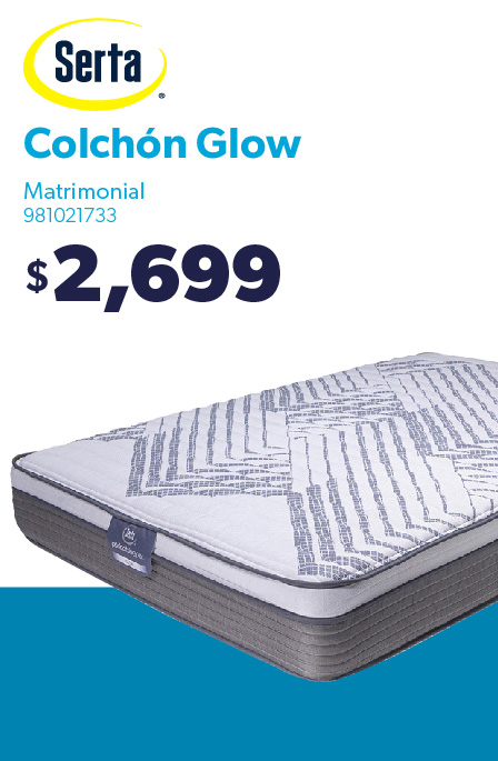 Colchon Glow matrimonial