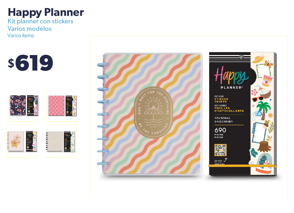 Kit Planner con stickers