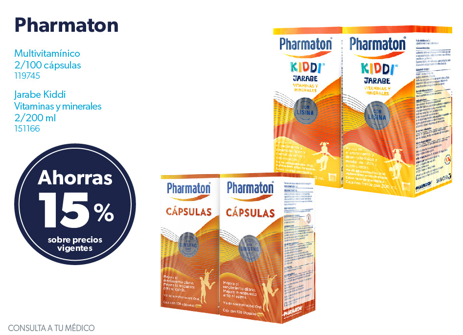 Multivitaminico capsulas y jarabe