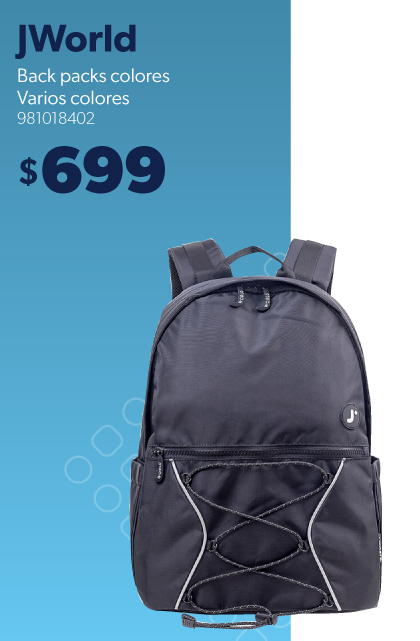 Back Pack varios colores