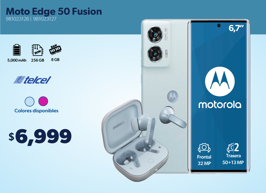Smartphone Edge 50 Fusion