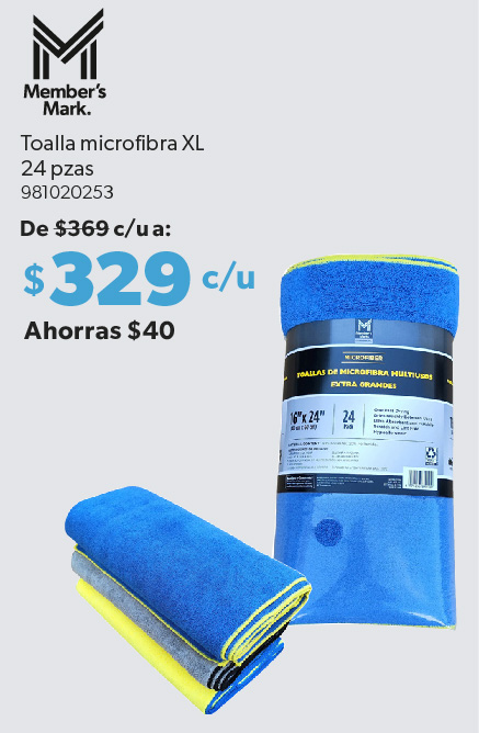 Toallas de microfibra