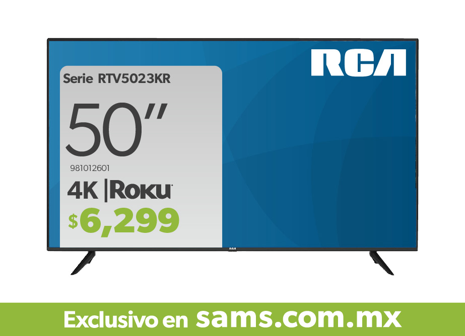 Pantalla 4k Roku 50 pulgadas