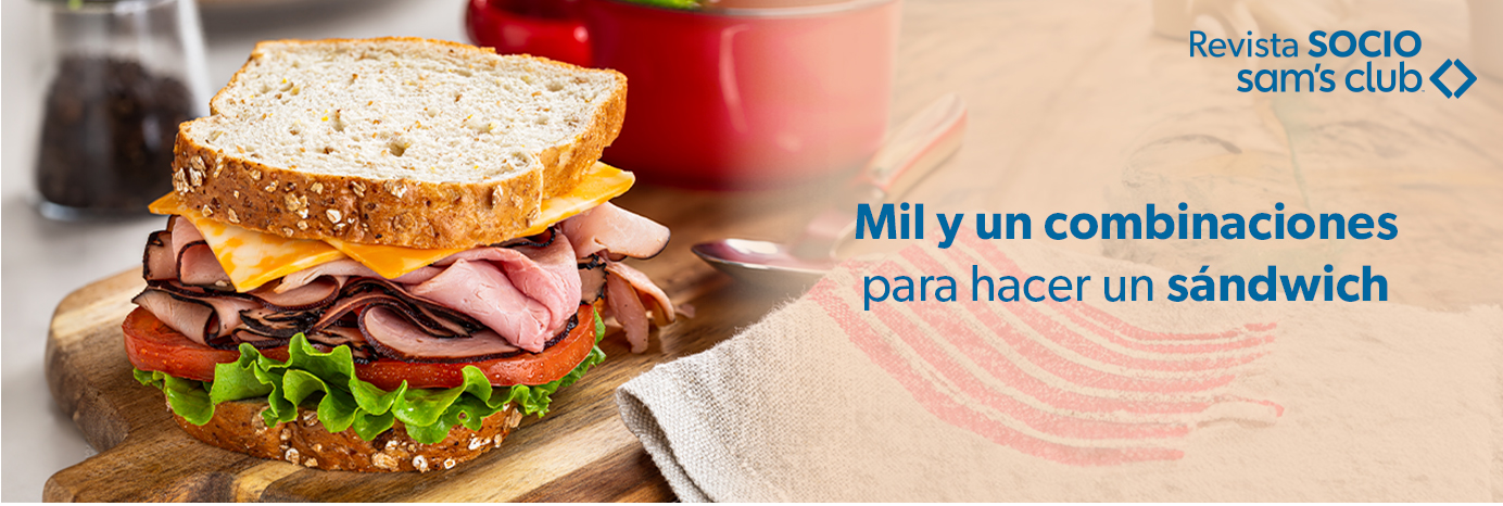 Mil y un combinaciones para sandwich