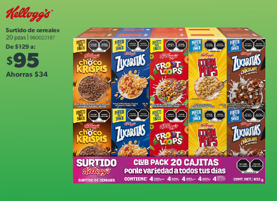 Surtido de cereales