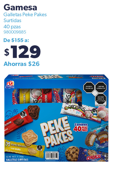 Galletas peke pakes