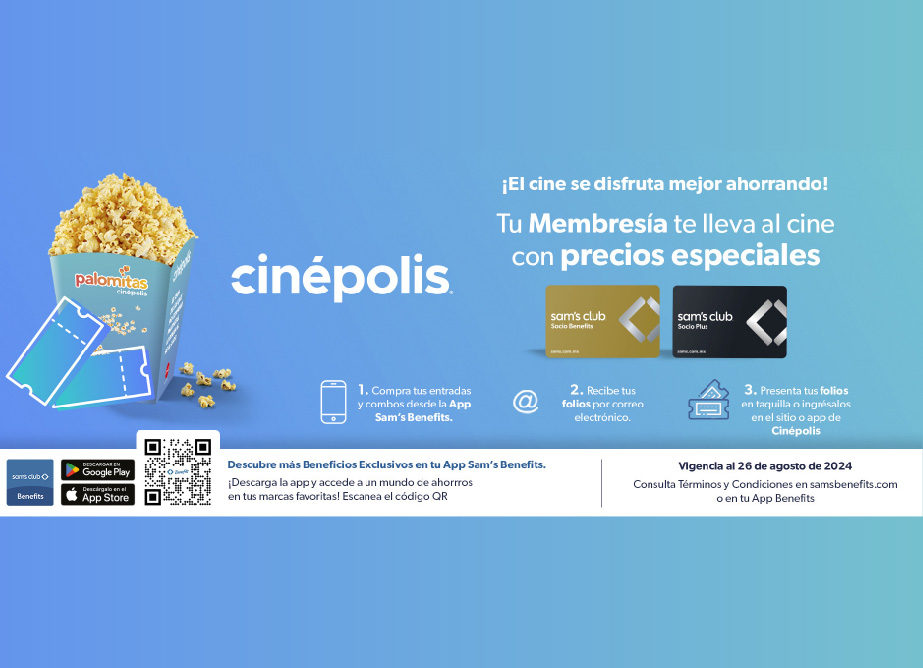 Tu Membresia te lleva al cine