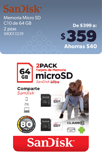 Memoria micro SD