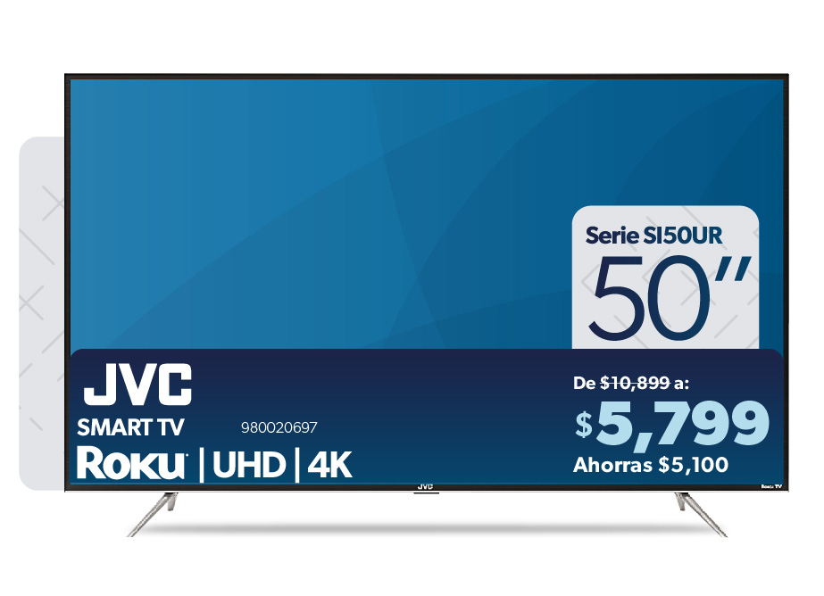 Pantalla Roku UHD 4k 50 pulgadas