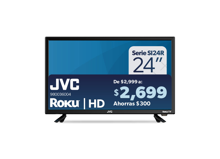 Pantalla Roku HD 24 pulgadas