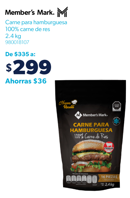 Carne para hamburguesa