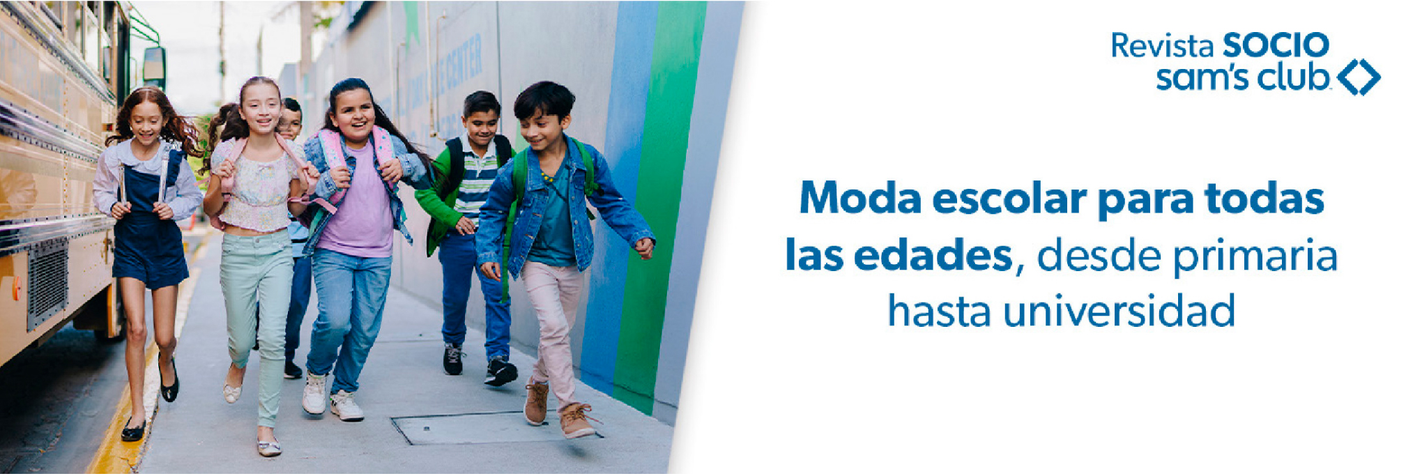 Moda escolar para todas las edades